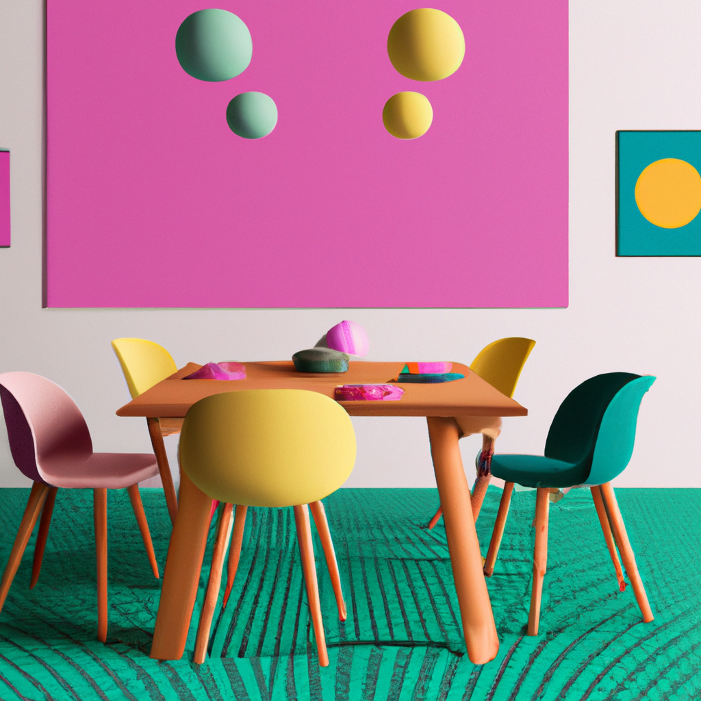 Painting Outside the Lines: Exploring Unconventional Color Choices for Your Dining Room