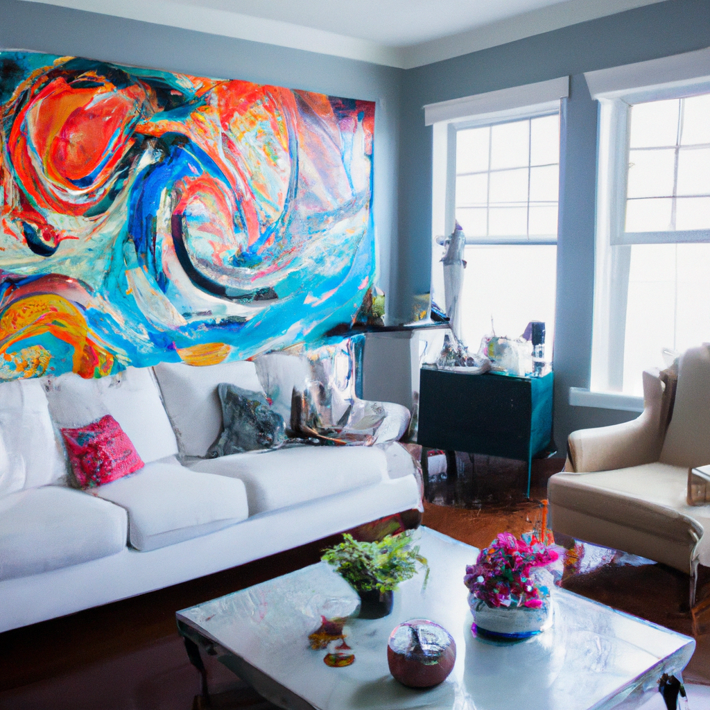 Say Goodbye to Boring Walls:  Unique Wall Art Ideas for Your Living Room